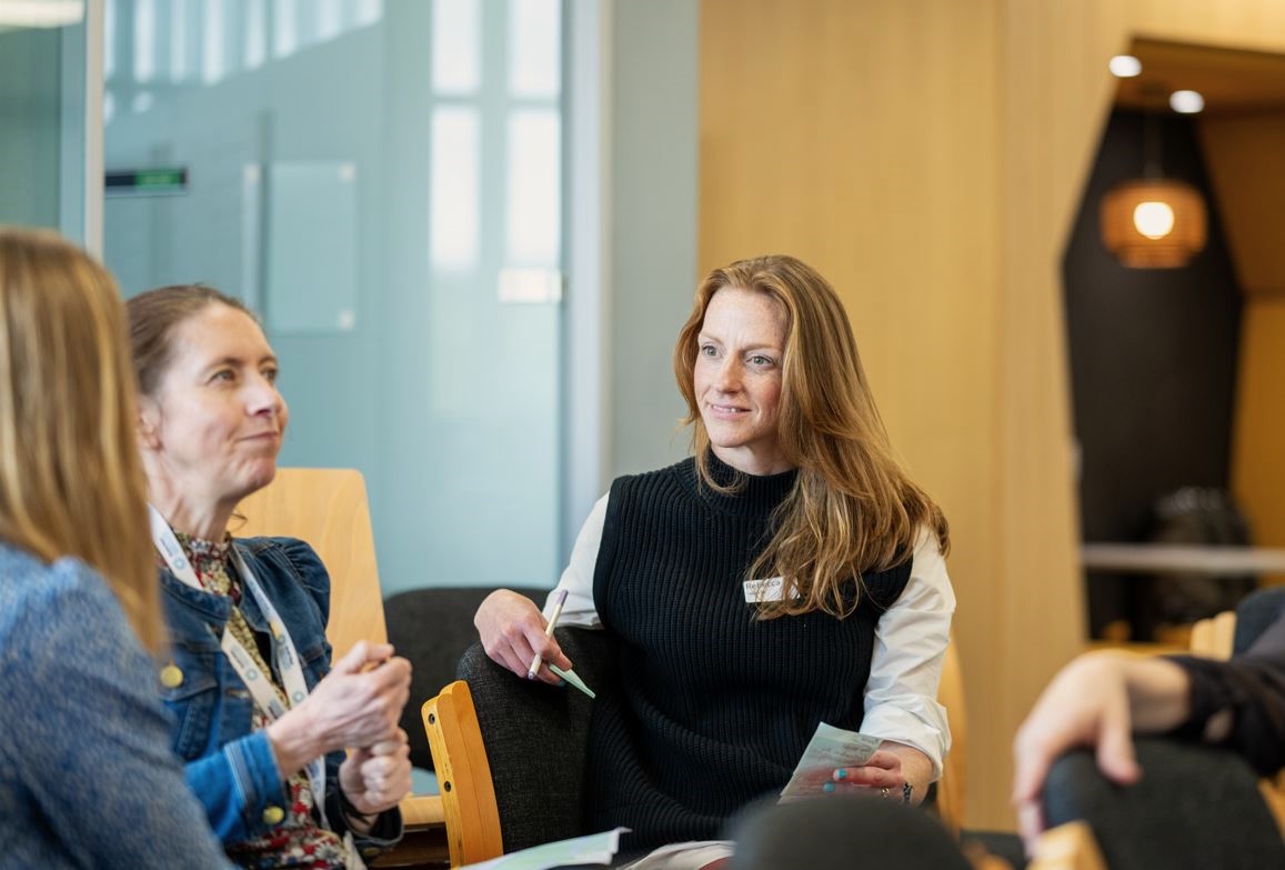 Health Innovation South West employees chatting
