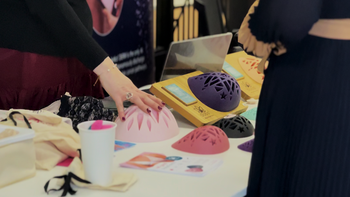 showcase of breast inserts for post operation cancer